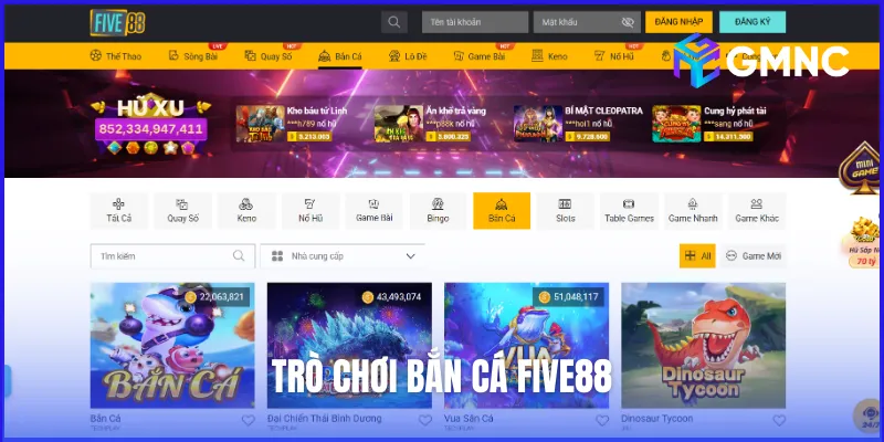 Trò chơi bắn cá mang đến không gian giải trí nhiều màu sắc, tái hiện đại dương sinh động
